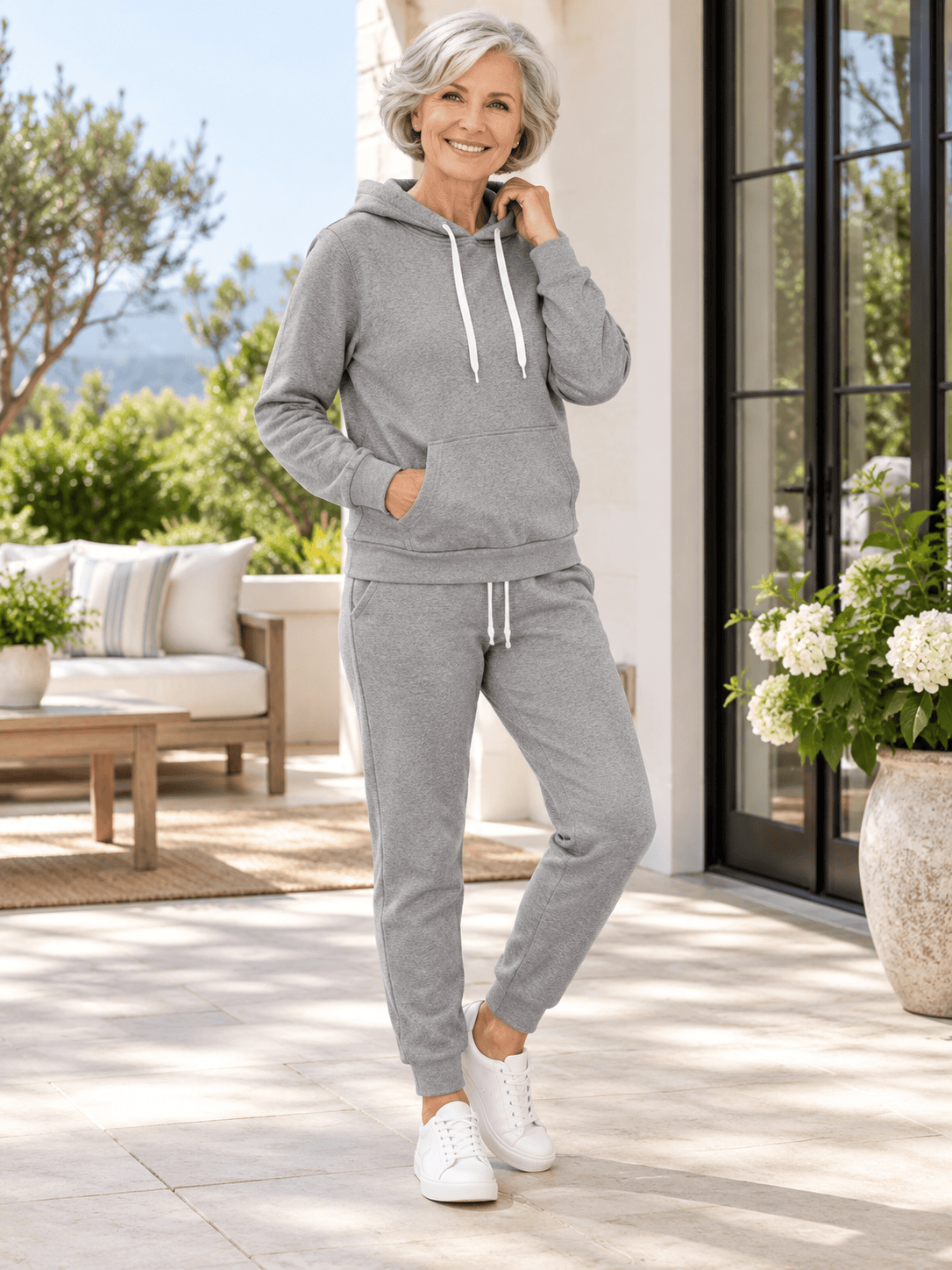 Women’s Everyday Fleece-Lined Hoodie & Jogger Set