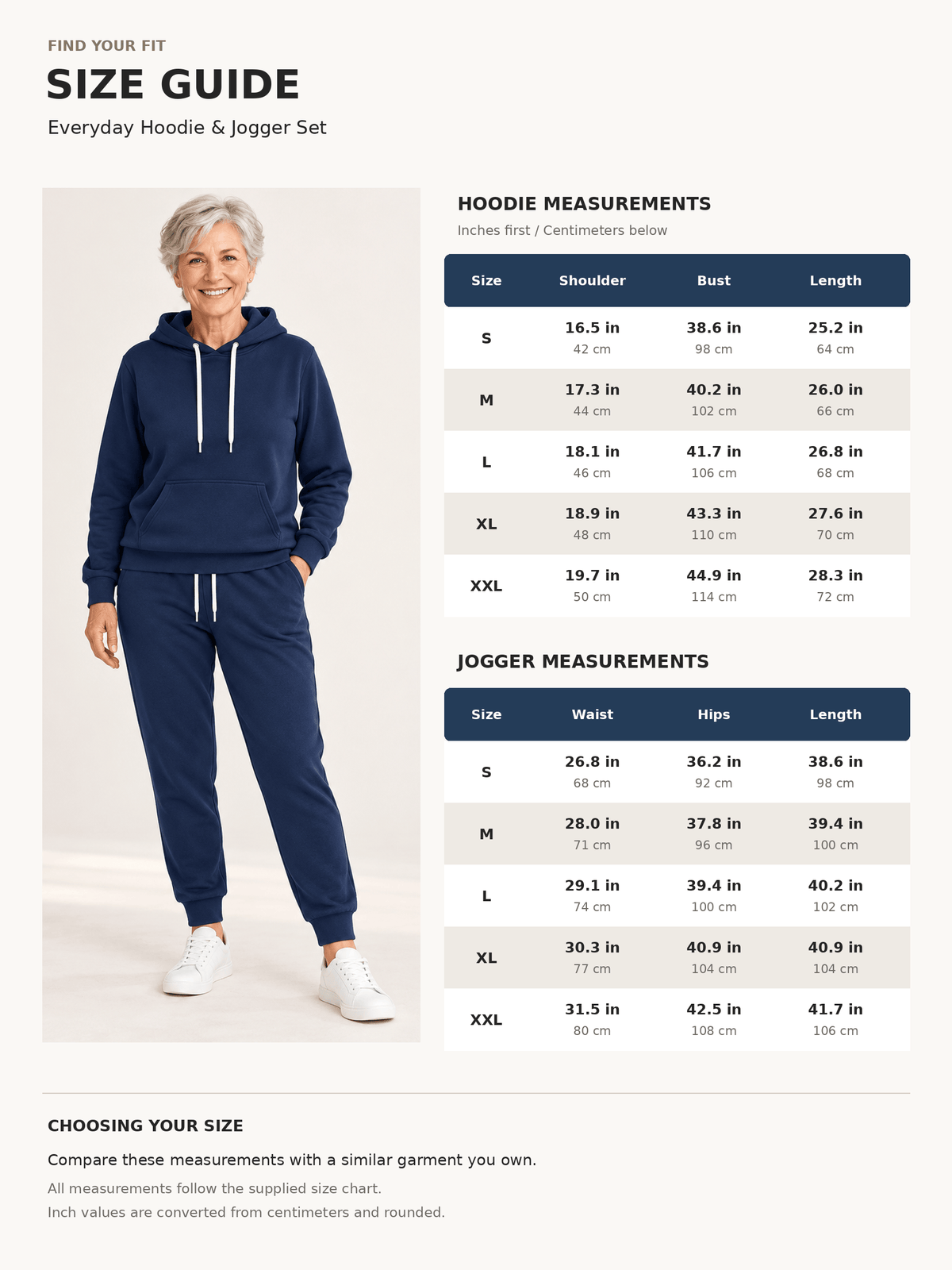 Women’s Everyday Fleece-Lined Hoodie & Jogger Set