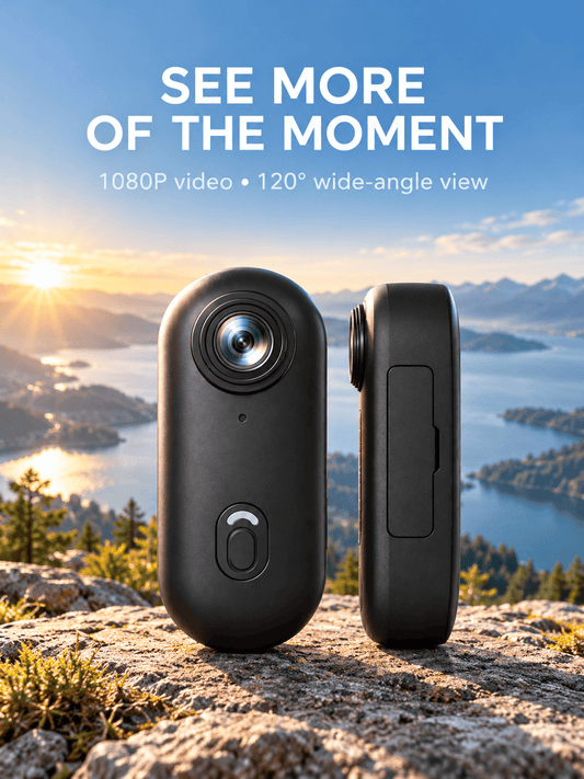 1080P Mini Action Camera with WiFi & Magnetic Mounting Kit