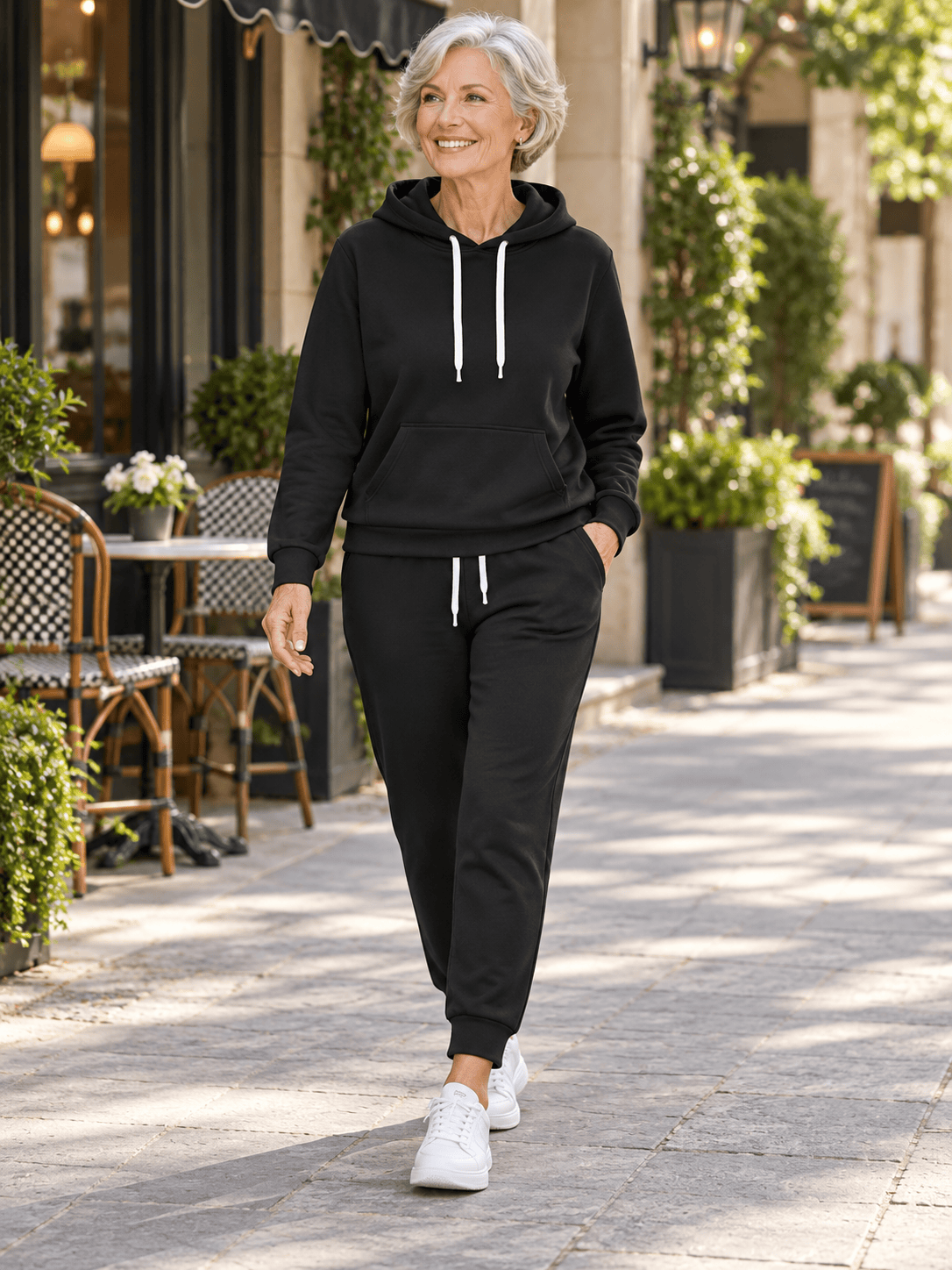 Women’s Everyday Fleece-Lined Hoodie & Jogger Set